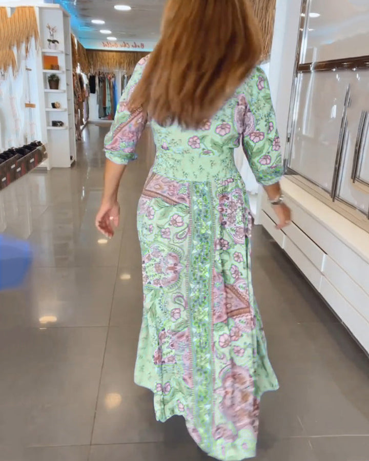 Louna™ | Robe avec Décolleté en V