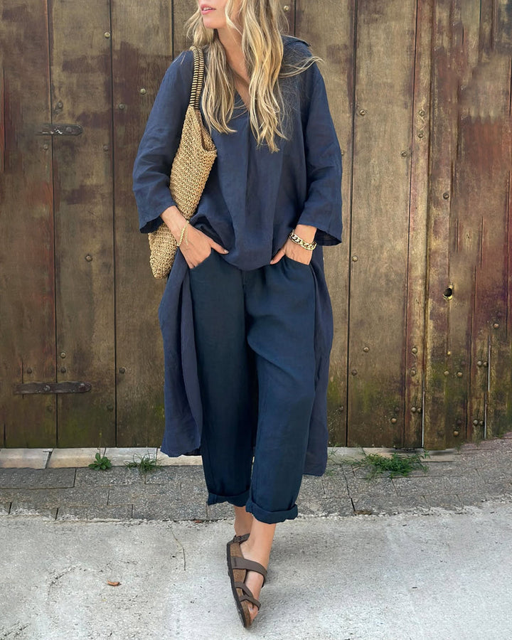 Anna - Élégance Confortable en Ensemble