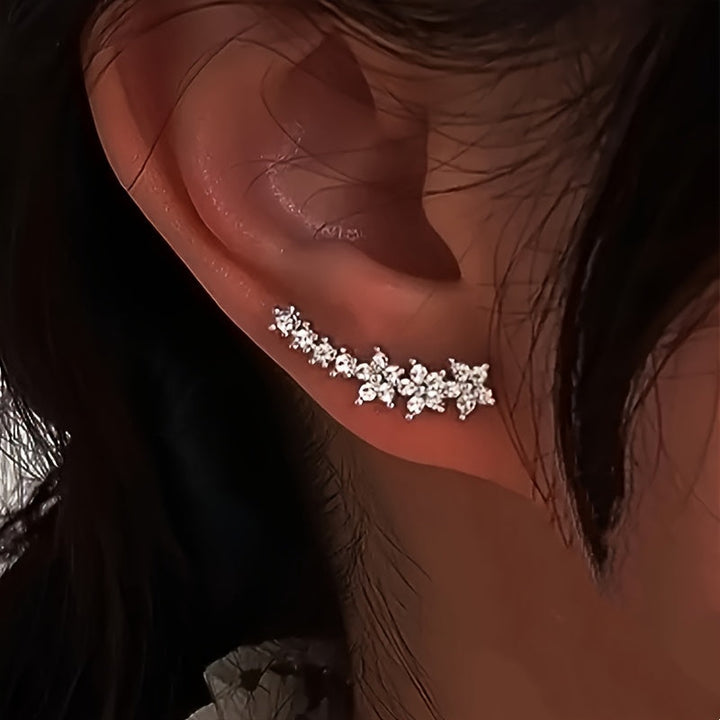 Gloria - Boucles d'oreilles florales intemporelles