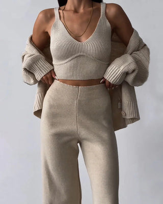 Amandine - Élégant Ensemble en Tricot