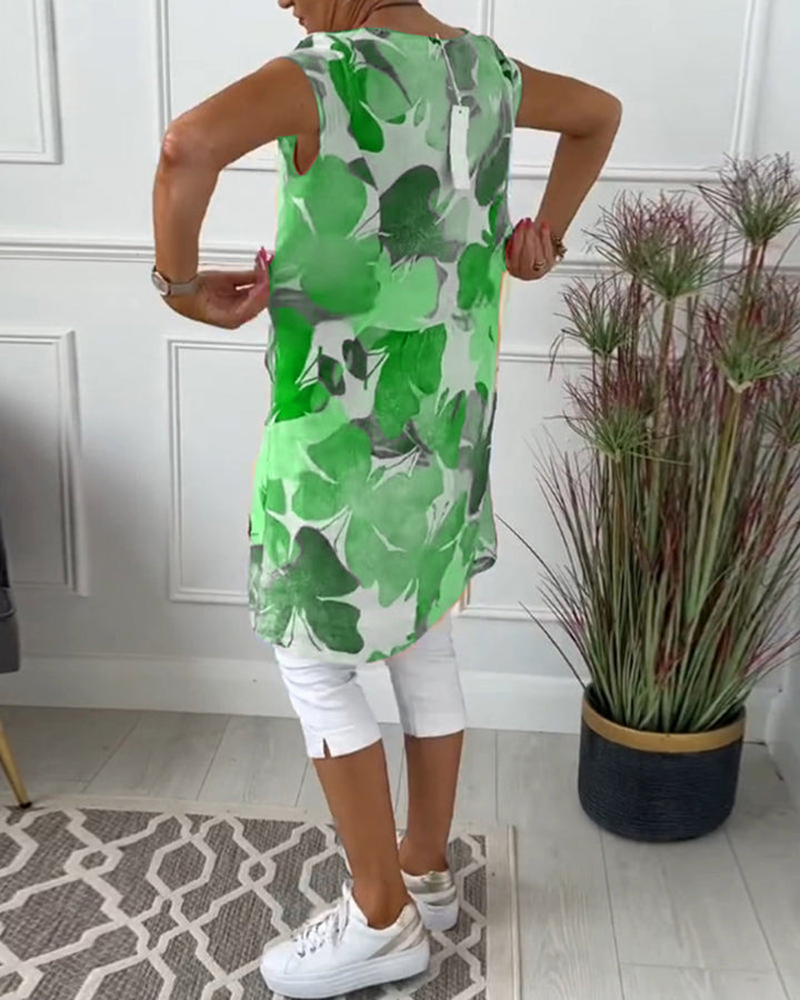 Manon™ | Robe Décontractée à Imprimé Floral Éclatant