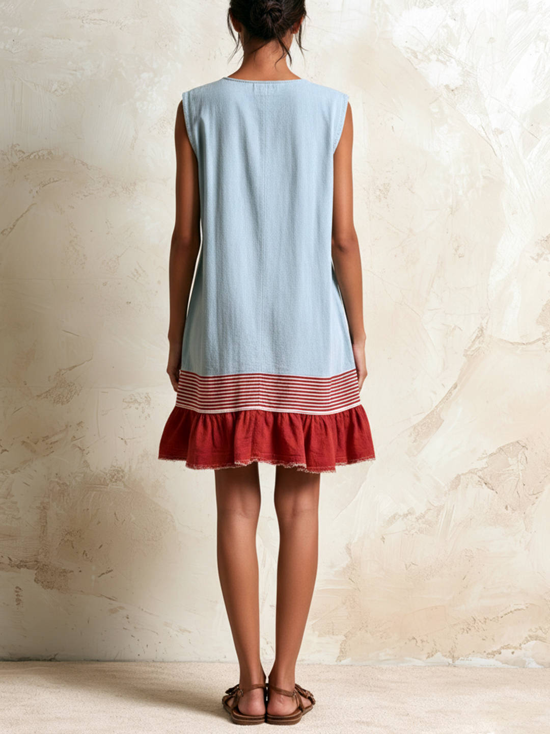 Robe tunique à ourlet volanté Hazel™