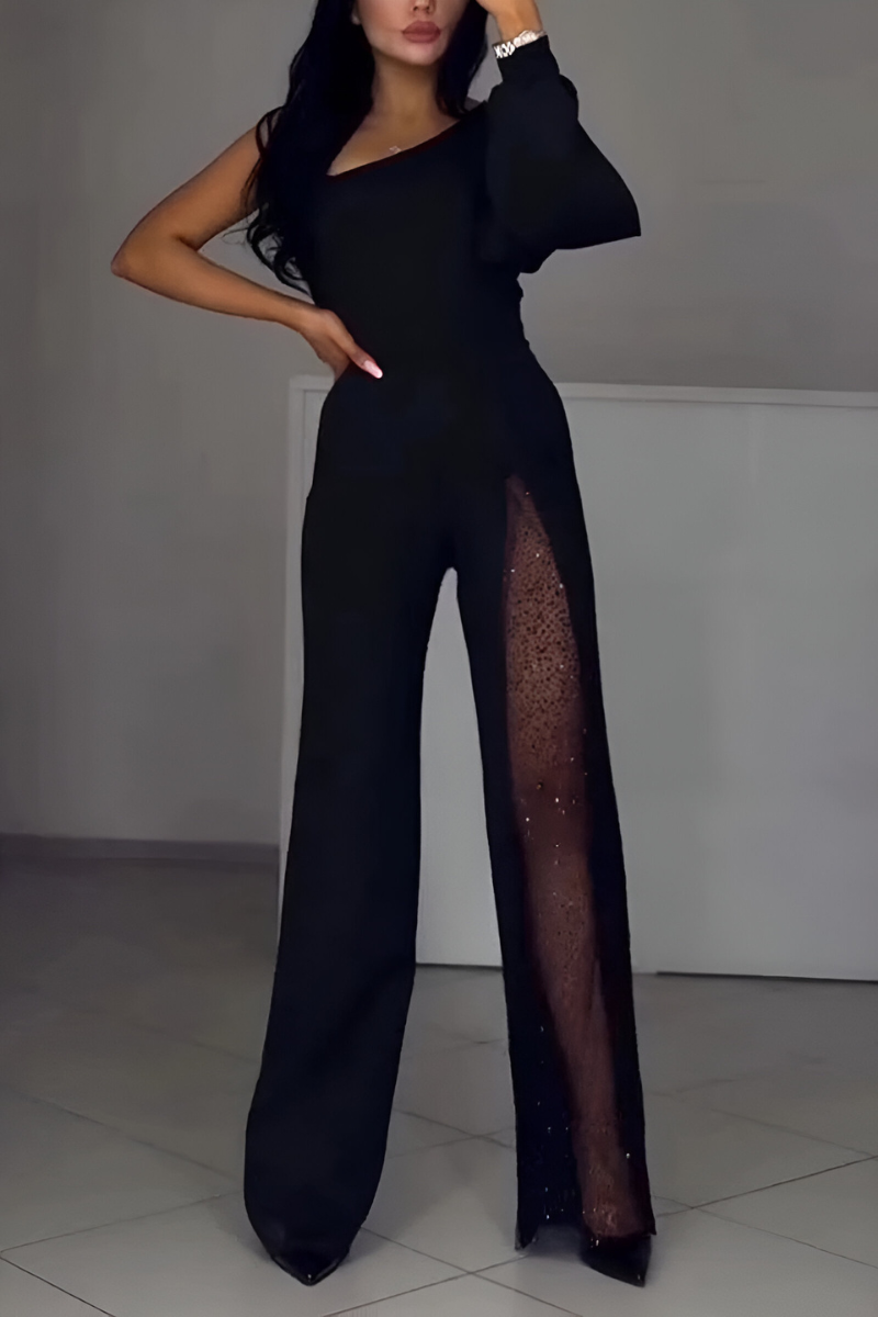 Léonie™ | Élégante Combinaison à Jambes Amples