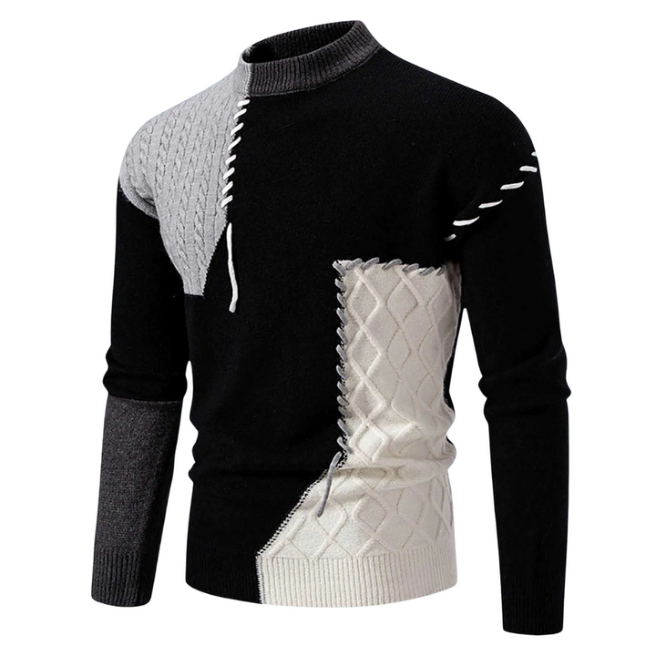 Ian - Pull Chic à Motifs