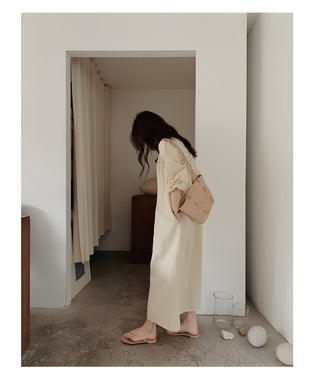 Sohée™ | Élégante Robe de Lounge en Coton