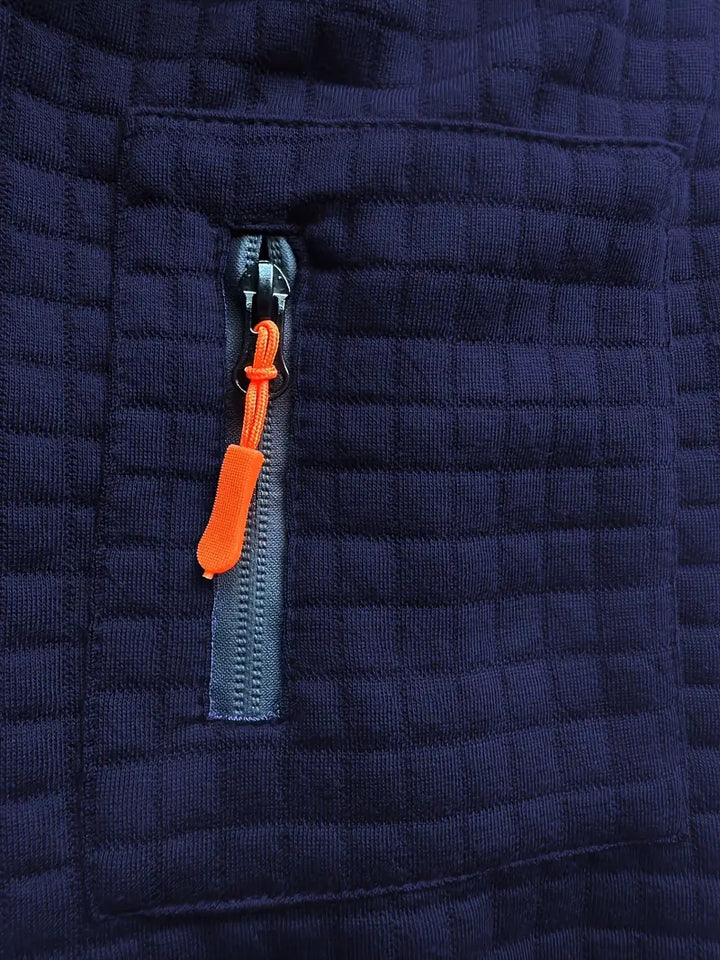 Vincent™ |  Polo Manches Longues Moderne et Décontracté
