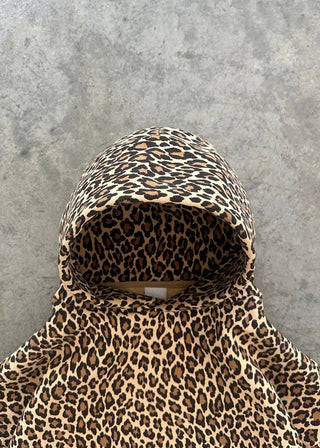 Noémie - Chic Sweat à Capuche Léopard