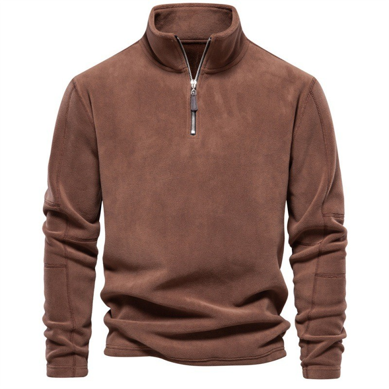 Joshua - Sweatshirt Confortable avec Fermeture Éclair