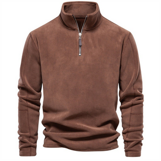 Joshua - Sweatshirt Confortable avec Fermeture Éclair