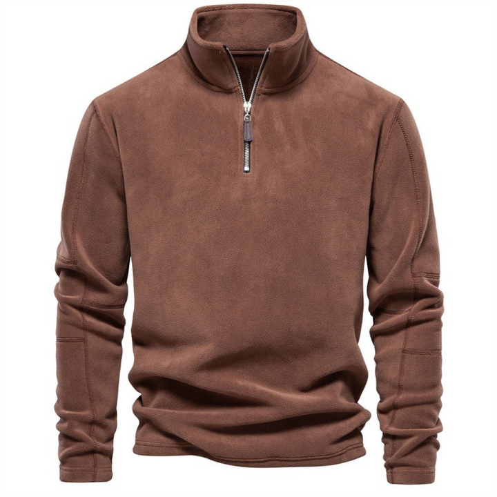 Joshua - Sweatshirt Confortable avec Fermeture Éclair