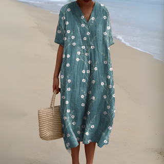 Nicole™ | Robe d'Été Florale