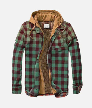 Jayden™ | Veste en Patchwork à Carreaux Élégante