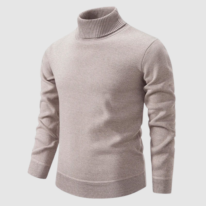 Franck - Pull Col Roulé Élégant
