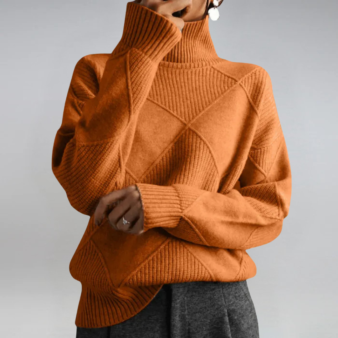 Lauren™ | Pull à col roulé de luxe
