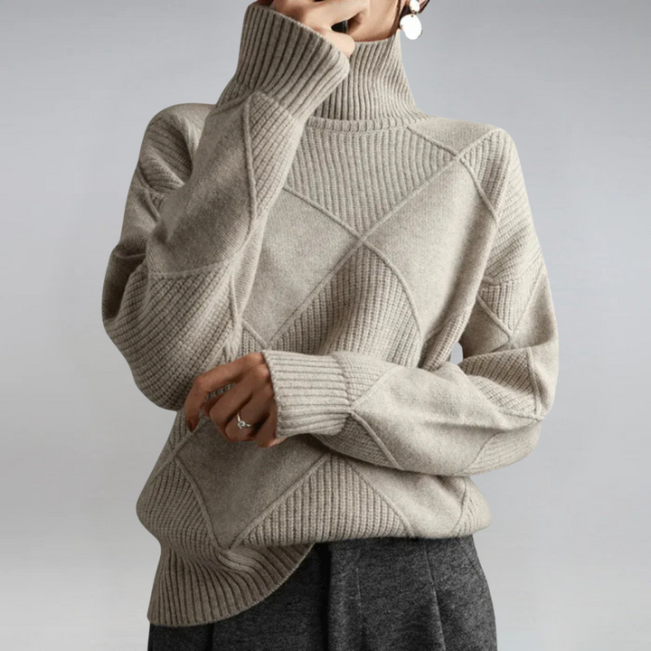 Lauren™ | Pull à col roulé de luxe