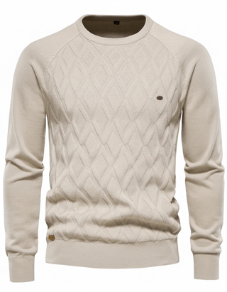 Nico - Pull Élégant avec Design en Losanges