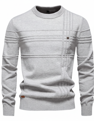 Massimo - Pull Élégant à Motif à Carreaux
