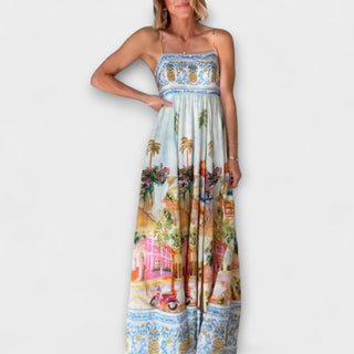 Lumen - Robe Maxi Aracati Multicolore