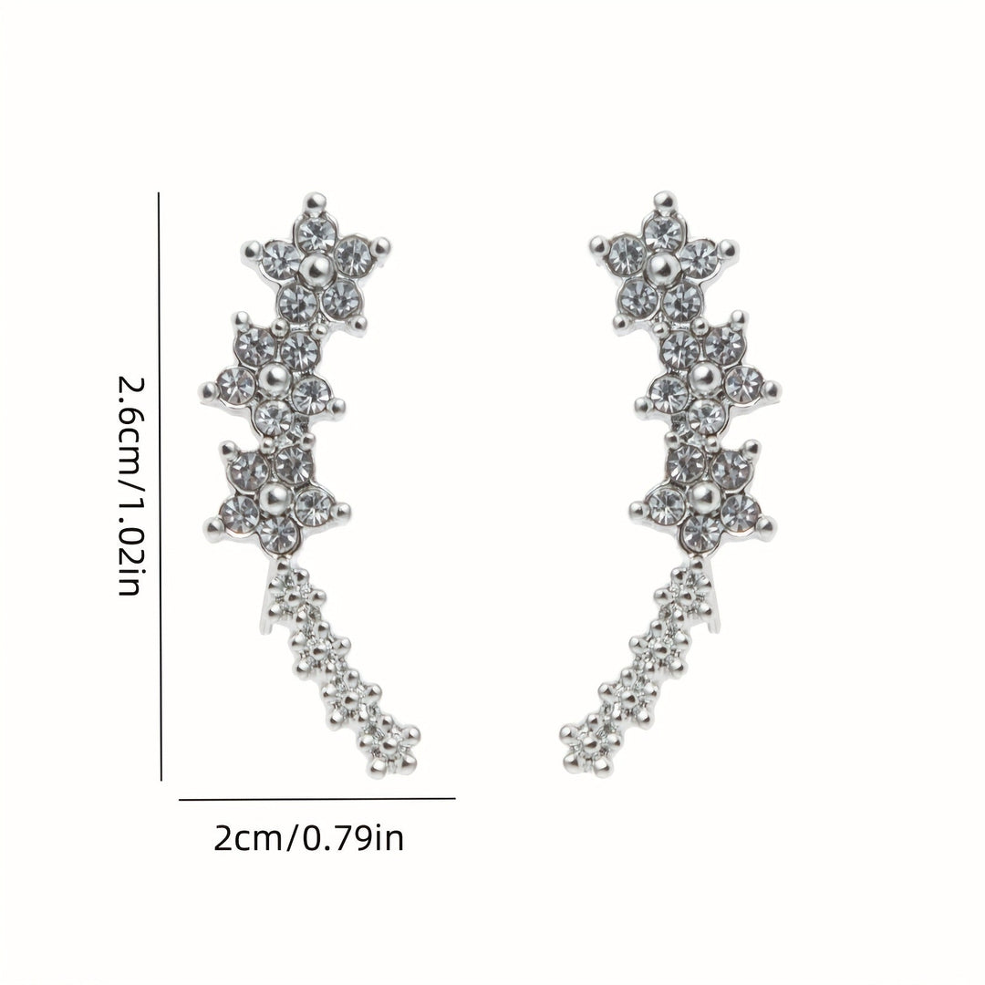 Gloria - Boucles d'oreilles florales intemporelles