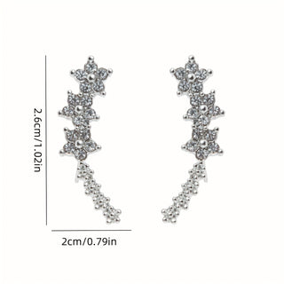 Gloria - Boucles d'oreilles florales intemporelles