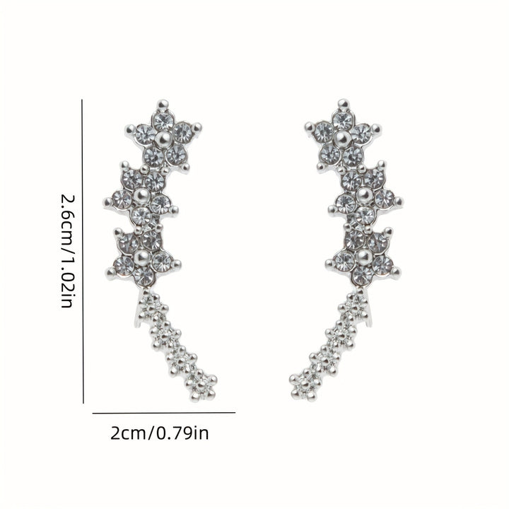 Gloria - Boucles d'oreilles florales intemporelles
