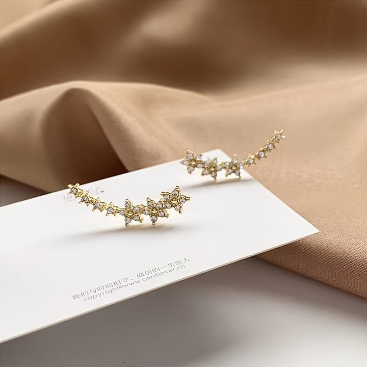 Gloria - Boucles d'oreilles florales intemporelles