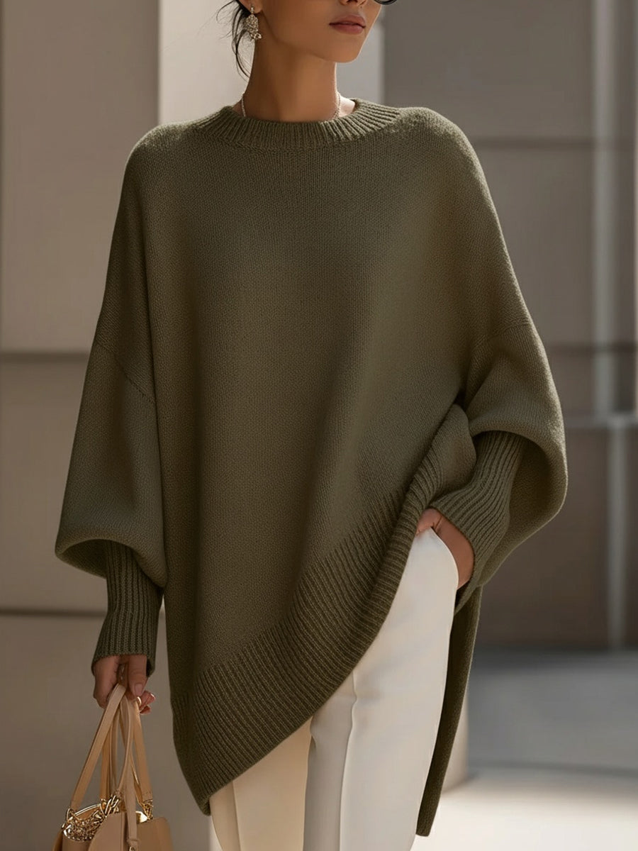 Poncho Oversize Élégance Sans Effort pour Femme