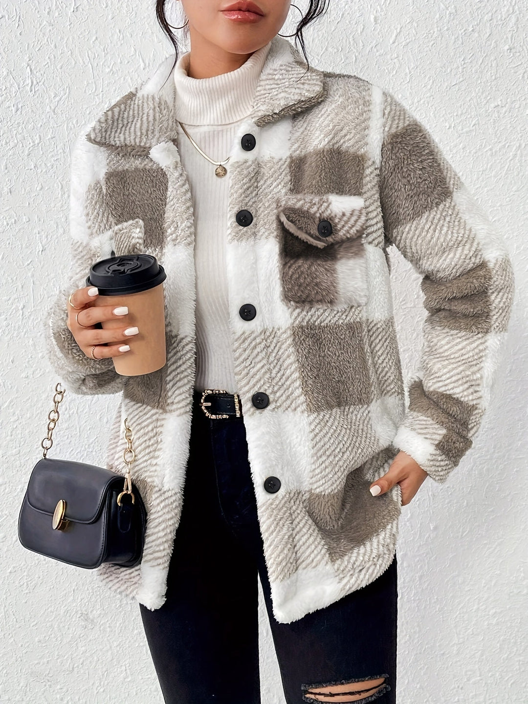 Ronda | Veste Oversized en Fleece Élégante