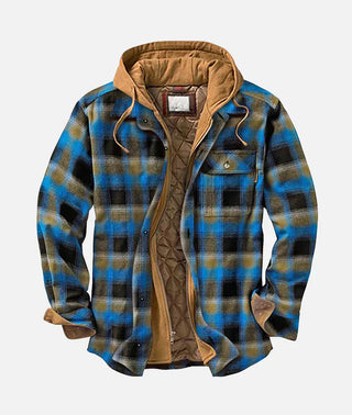 Jayden™ | Veste en Patchwork à Carreaux Élégante