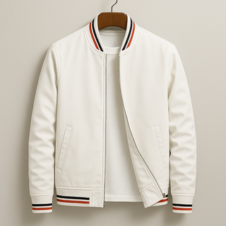 Gleb – Veste Bomber Élégante avec Rayures