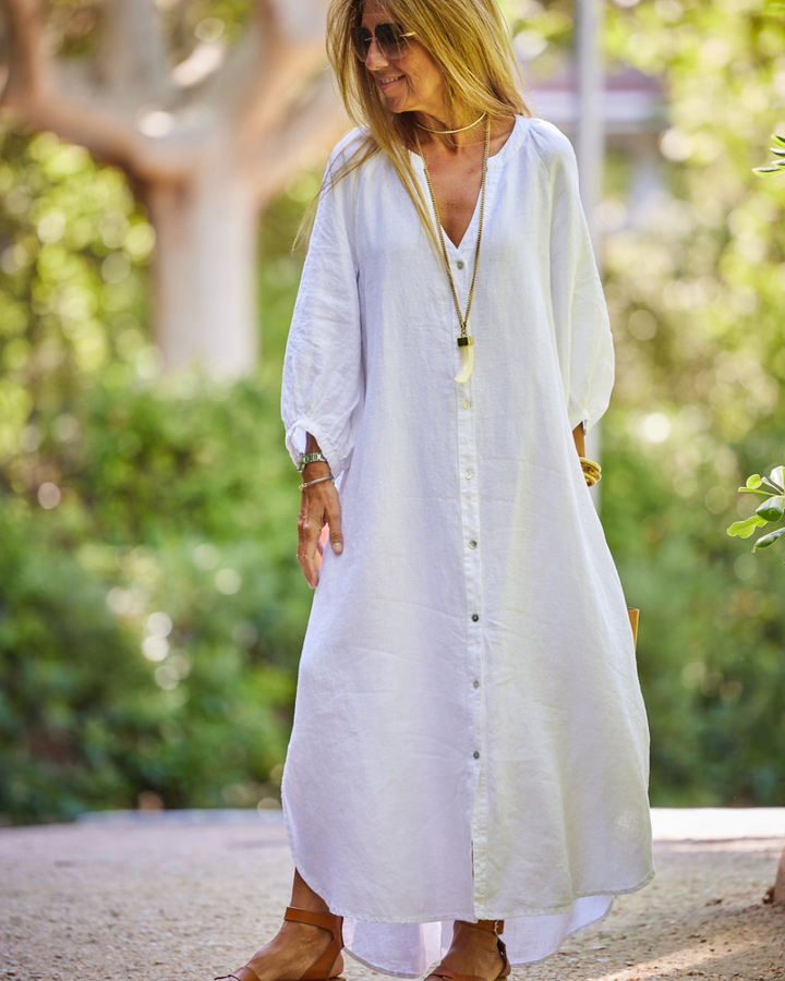 Ayla™ | Élégante Robe en Lin