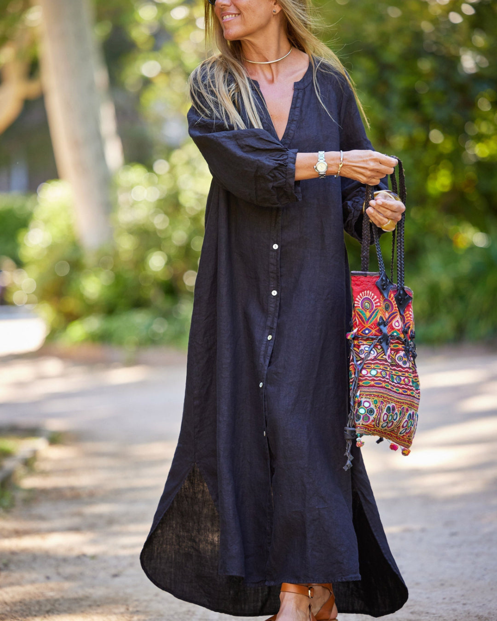 Ayla™ | Élégante Robe en Lin