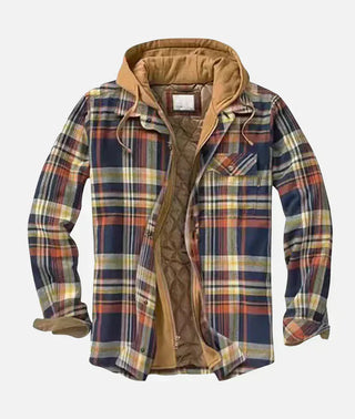 Jayden™ | Veste en Patchwork à Carreaux Élégante