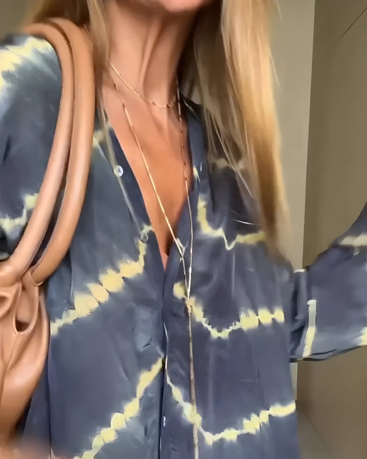 Julia™ | Robe Maxi Bohème Rayée