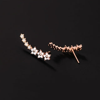 Gloria - Boucles d'oreilles florales intemporelles