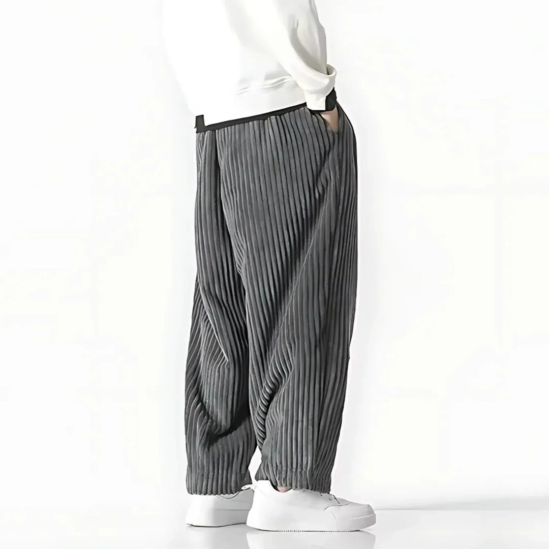 Nemu - Pantalon en velours côtelé