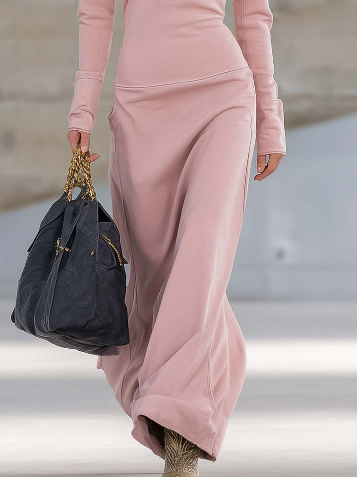 Gaia | Robe de sport avec fermeture éclair et col en V