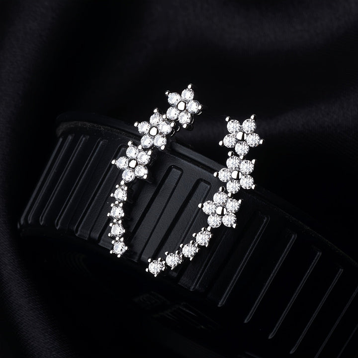Gloria - Boucles d'oreilles florales intemporelles