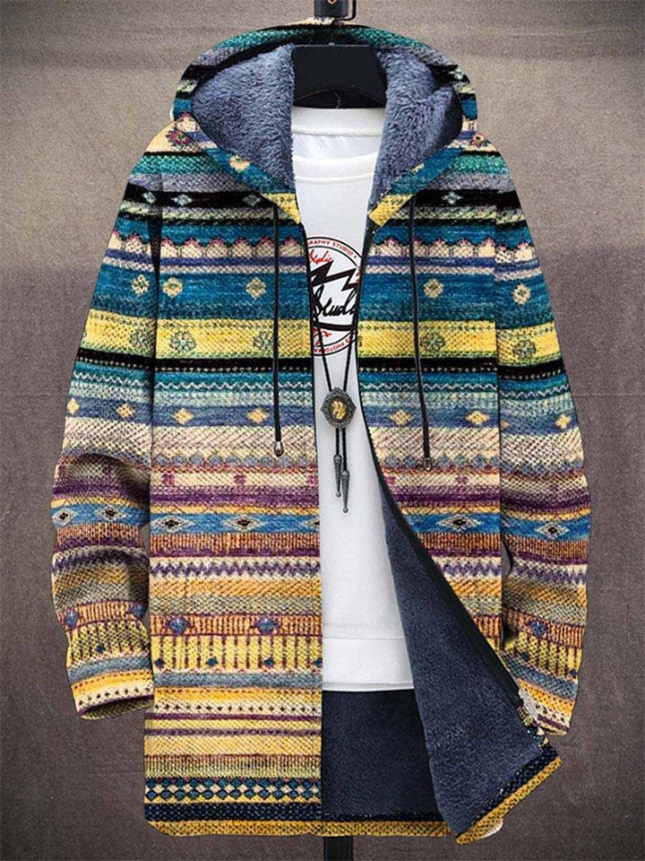 Annet™ | Cardigan luxueux inspiré par l'art + fermeture éclair