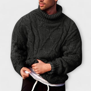 Victor - Élégant Pull Montant d'Hiver