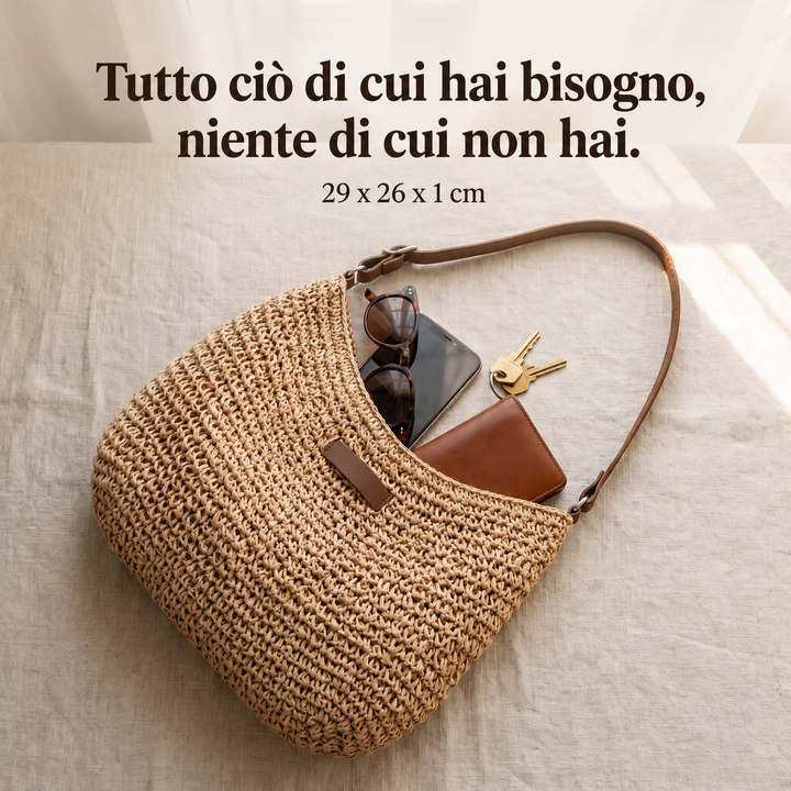 Simona | Sac tressé élégant