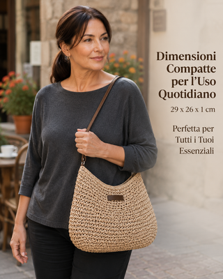 Simona | Sac tressé élégant