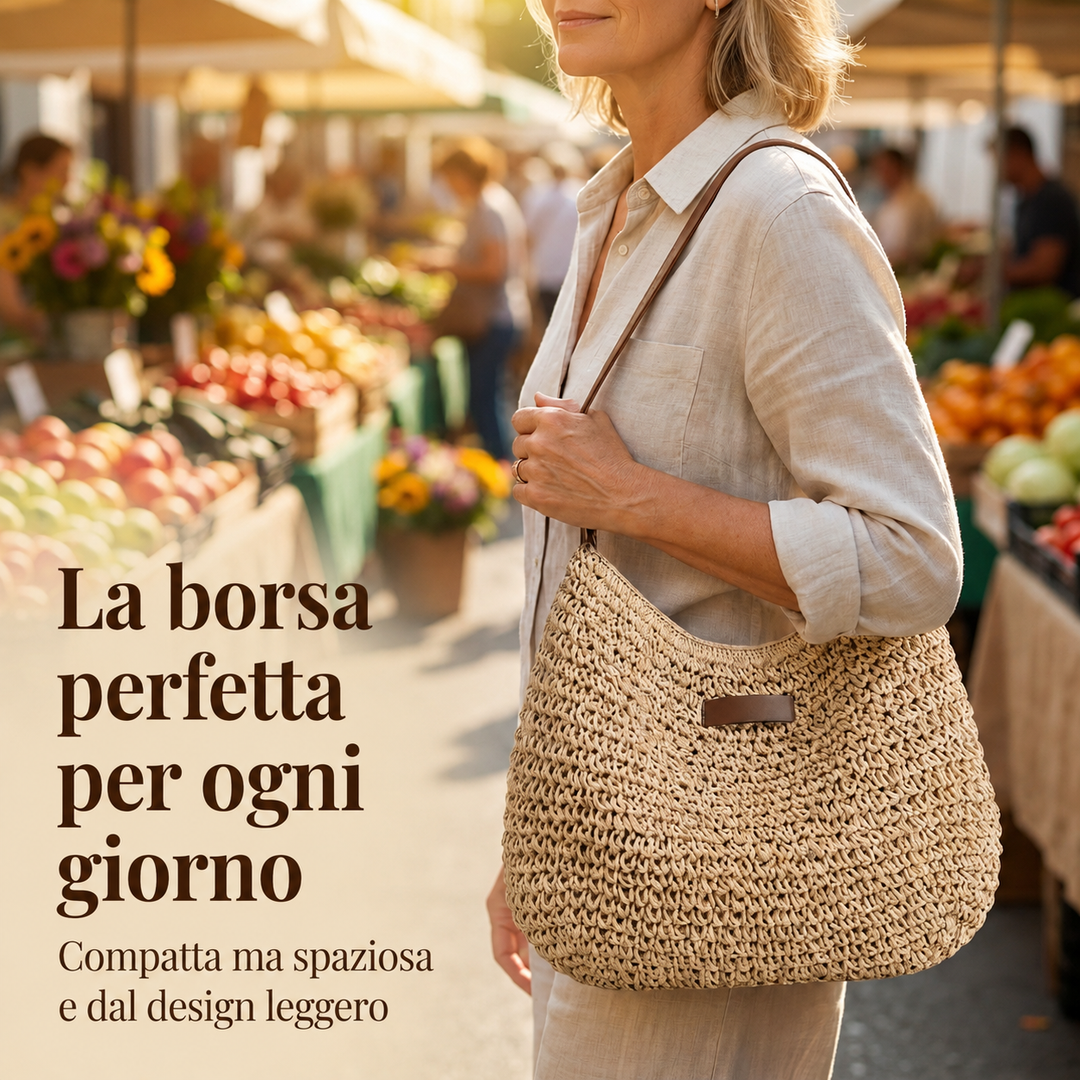 Simona | Sac tressé élégant