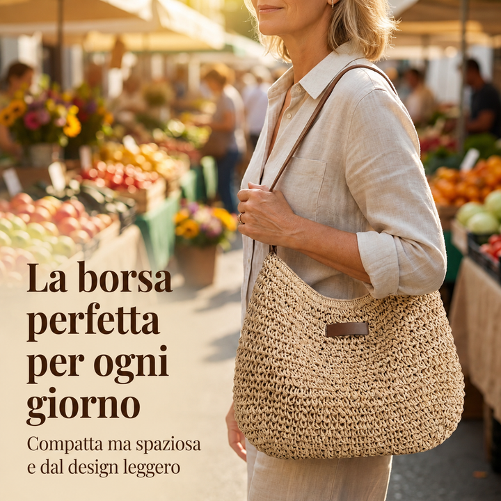 Simona | Sac tressé élégant