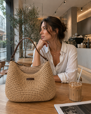 Simona | Sac tressé élégant