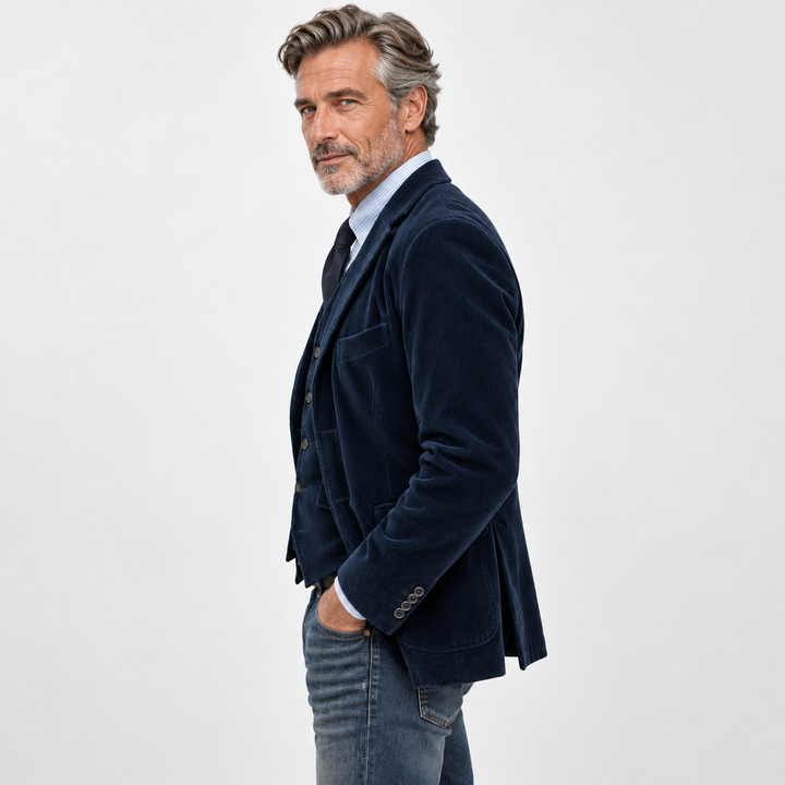 Romain | Blazer élégant pour homme avec gilet