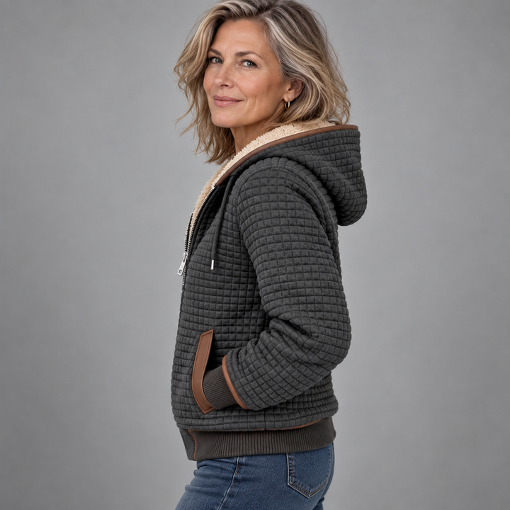 Amélie™ | Veste matelassée à capuche