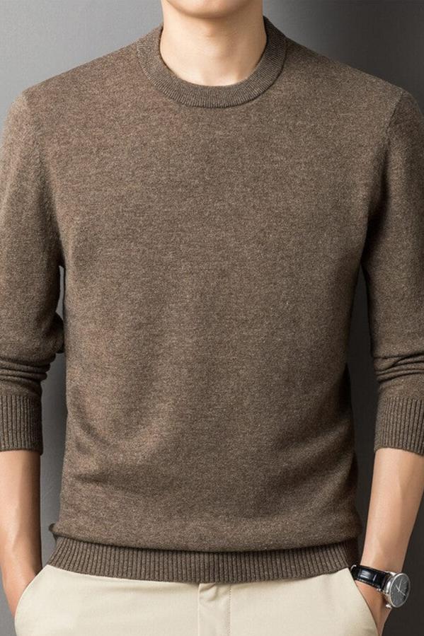 Enzo - Élégant Pull en Mélange luxueux