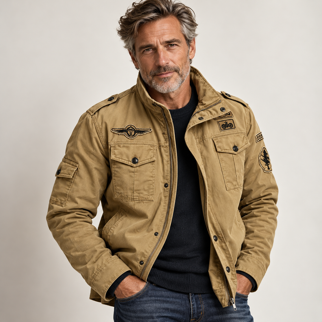 MARCEL | VESTE MILITAIRE STRUCTURÉE