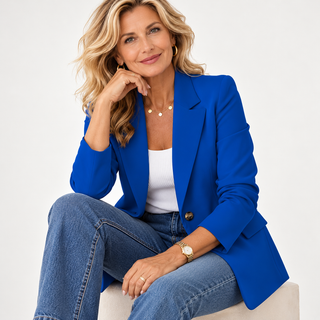 Camille | Blazer cintré à col tombant